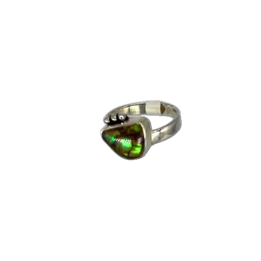 Ammolite Ring