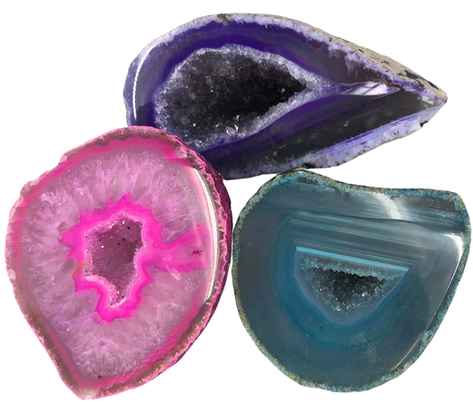 Dyed Agate Geode $22.00