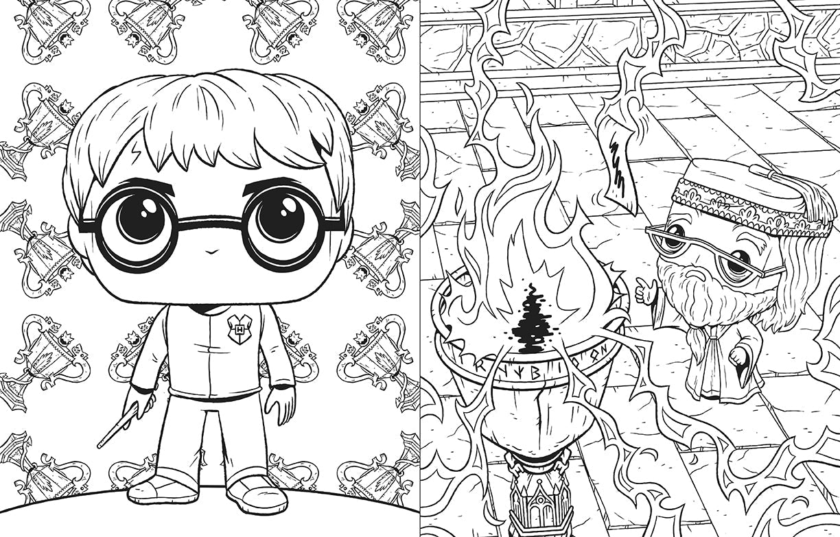 The Official Funko Pop! Harry Potter Coloring Book