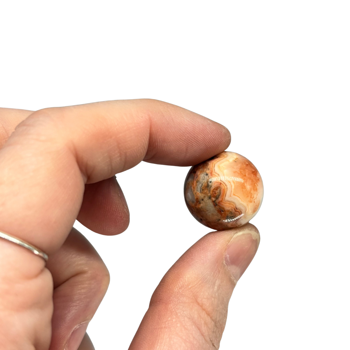 Crazy Lace Agate Sphere