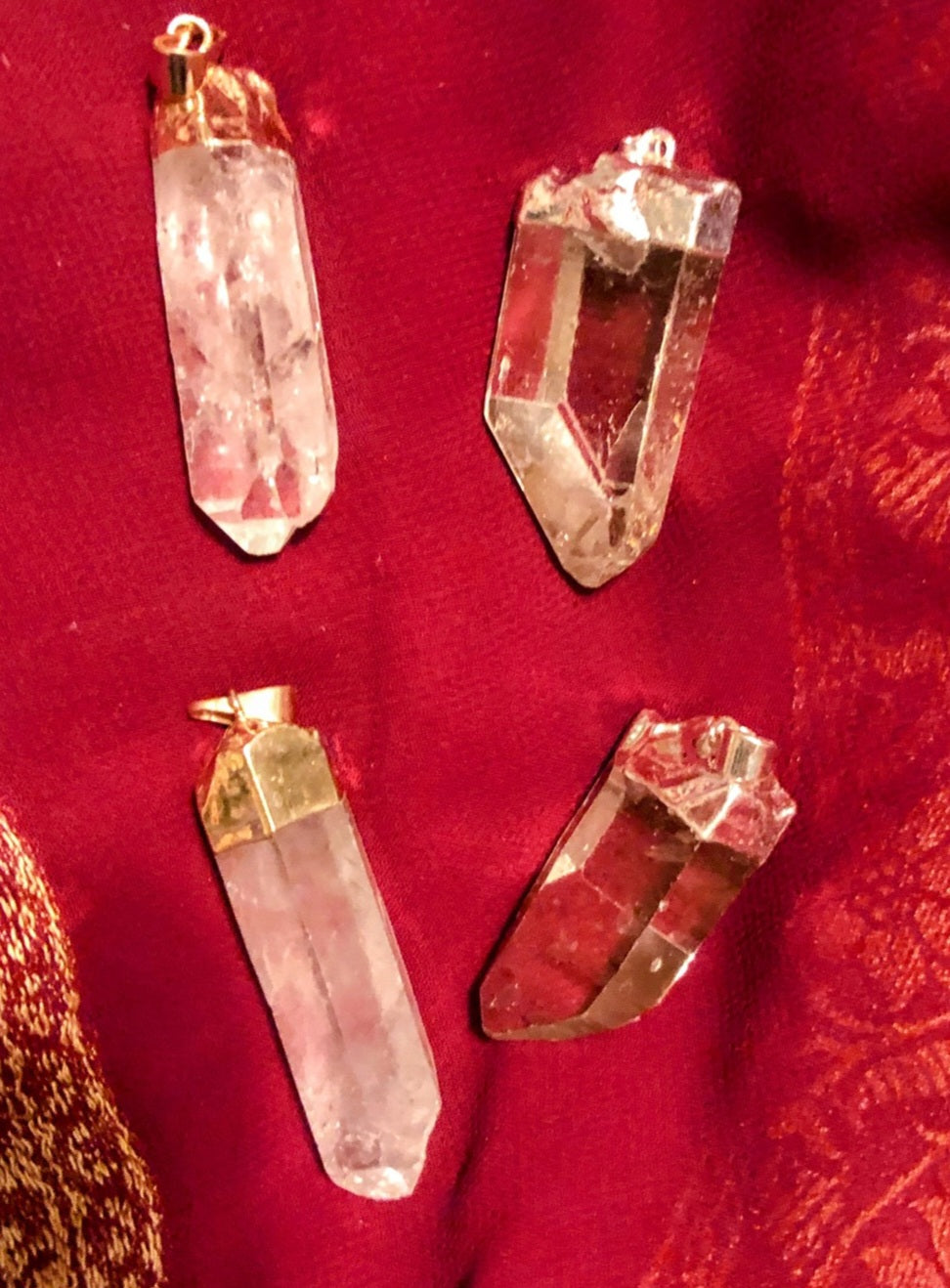 Clear Quartz Pendants