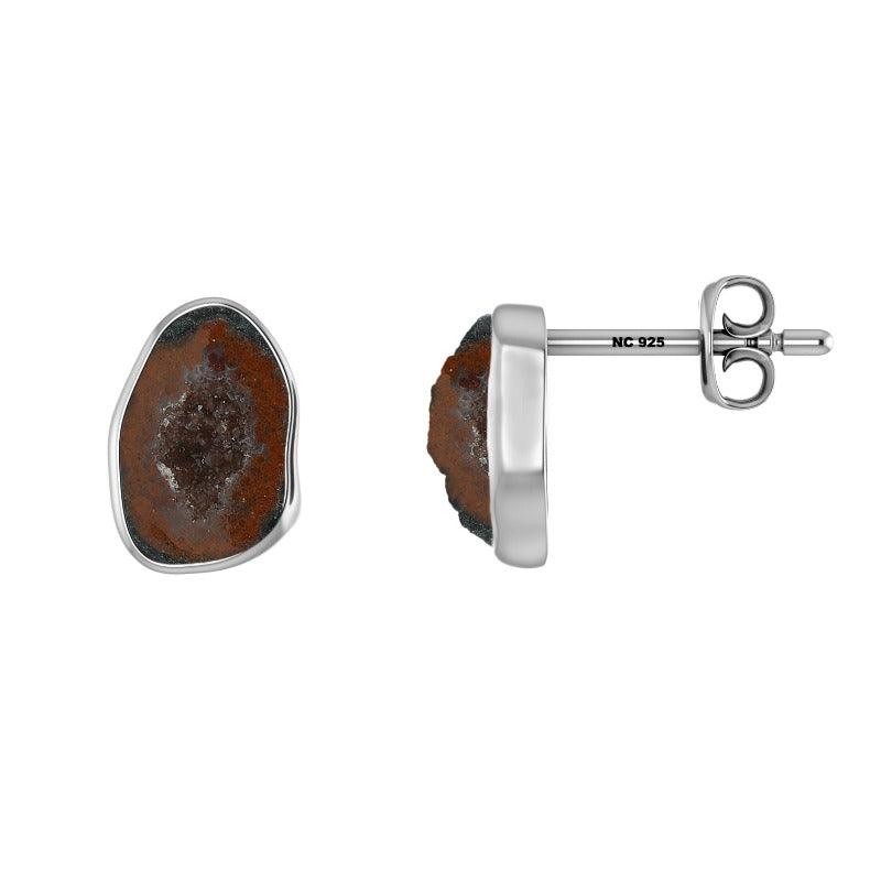 Geode Stud Earrings $35.00