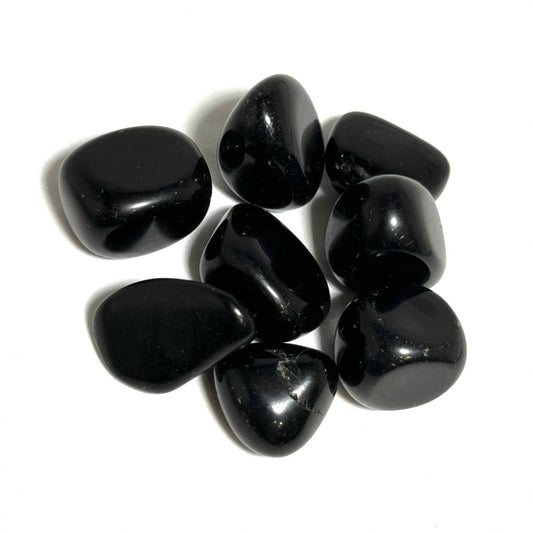 Black Obsidian Tumbled Pocket Stone
