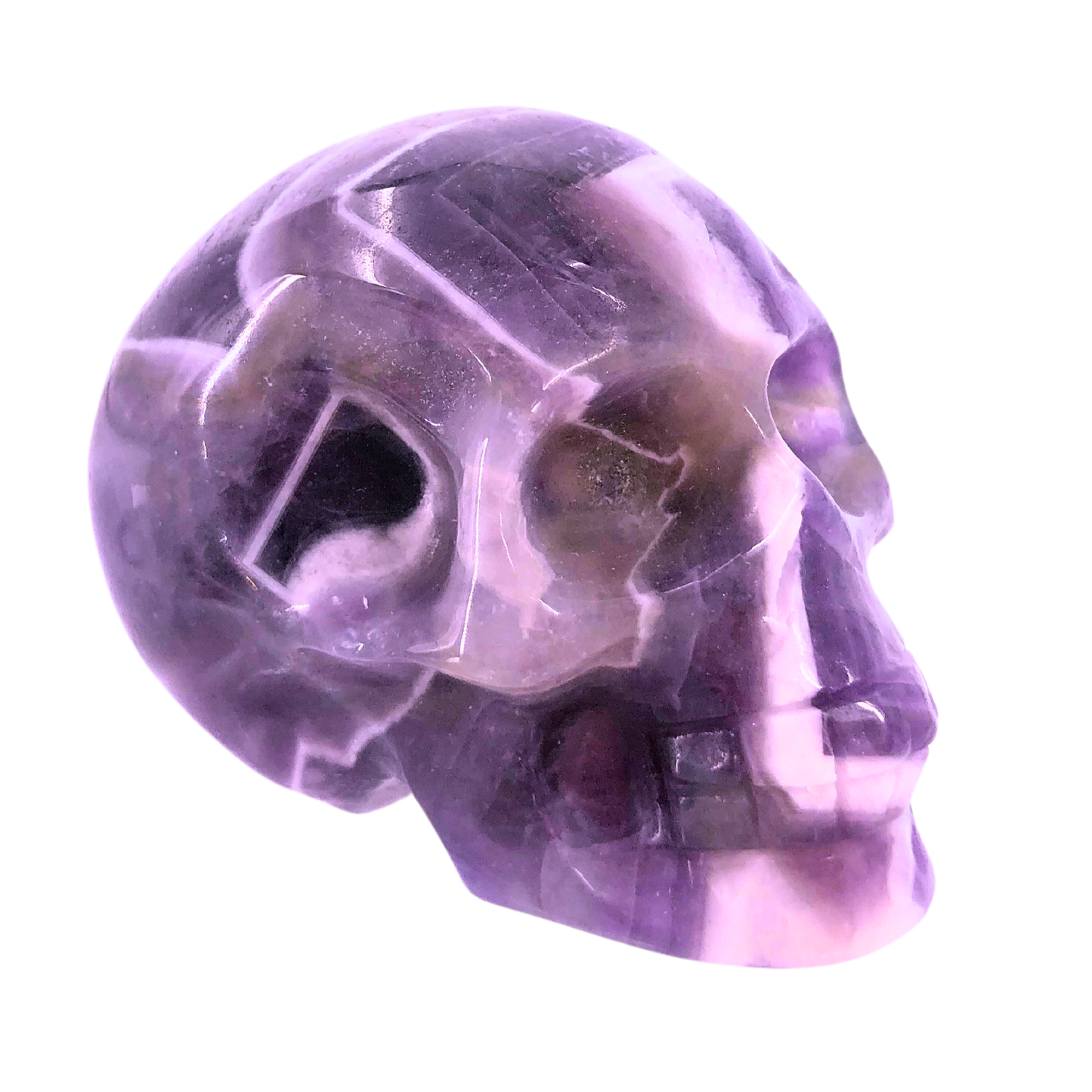 Amethyst Skull