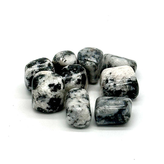 Tourmalinated Quartz (Hand Polished) Tumbled Stone