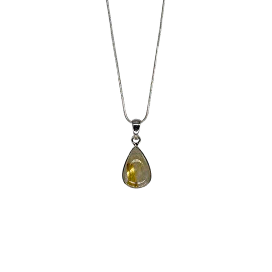 Rutilated Quartz Necklace