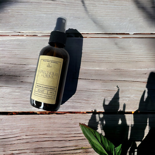 Patchouli + Clove - ROOM & LINEN SPRAY -- by Moon Water Apothecary!
