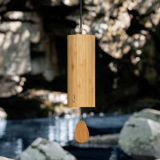 Koshi Chime Aqua (D-minor) Handcrafted Sound Healing Chime for Meditation and Sound Baths