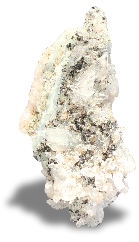 Quartz, Prehnite, Babingtonite $85.00