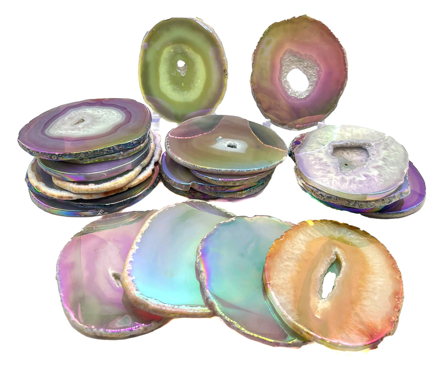 Aura Agate Slice $20.00