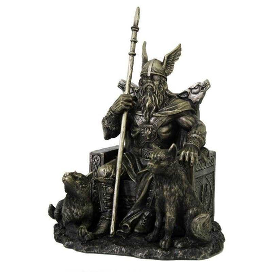 Norse God Odin Statue