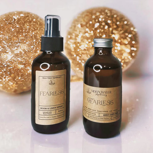 FEARLESS - Reed Diffuser - Lemon, Neroli, Santal, Oud - by Moon Water Apothecary!