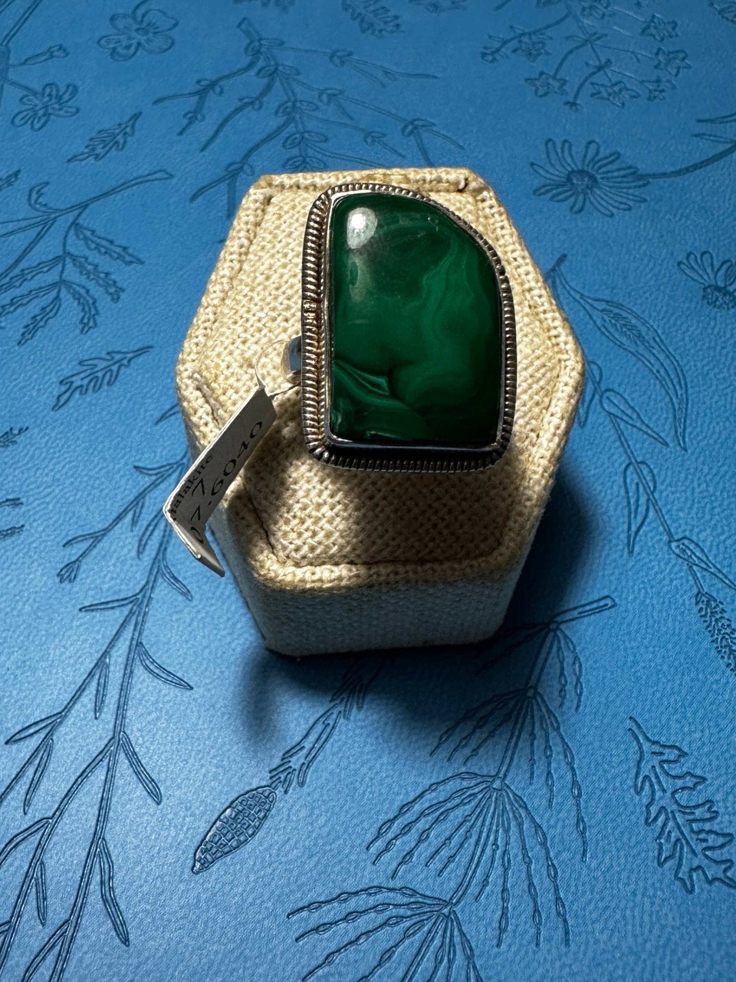 Malachite Ring Size 7 (07.6040)