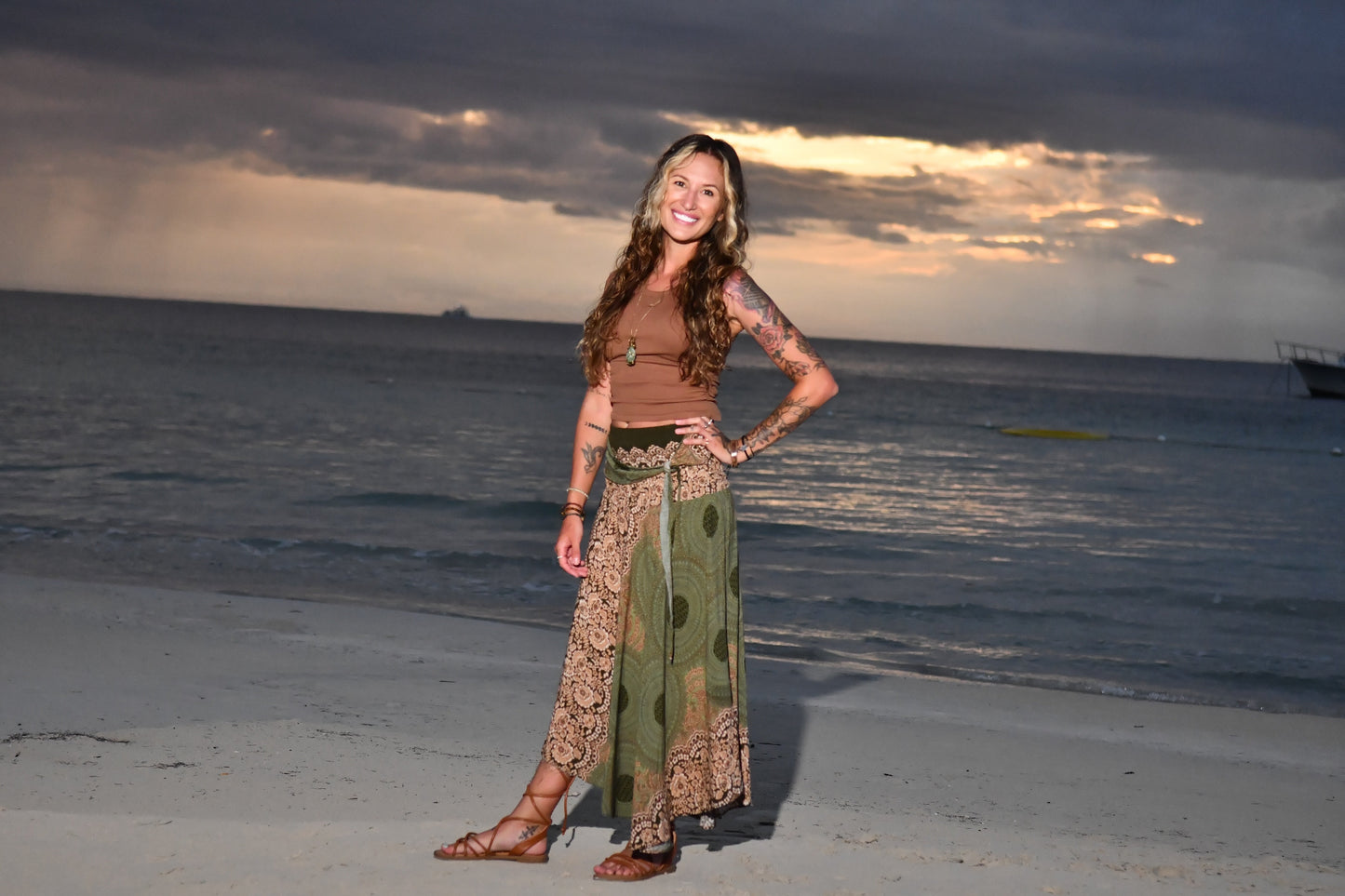 Purple Ombre Disc Painting