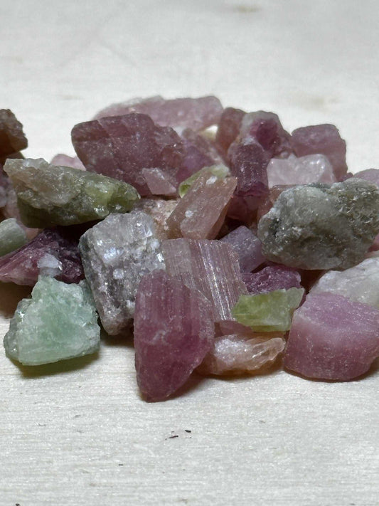 Multi Colored Tourmaline Shards