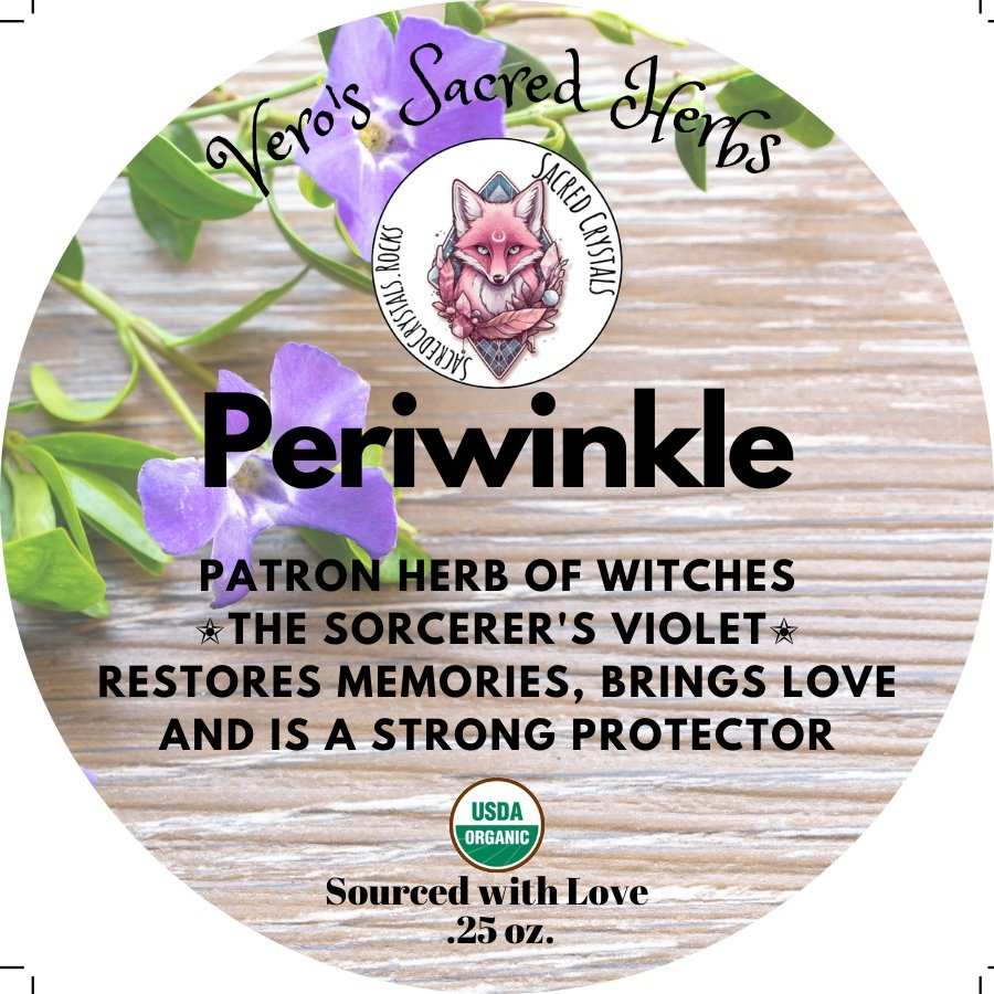 Herb Garden - Organic Periwinkle .25oz