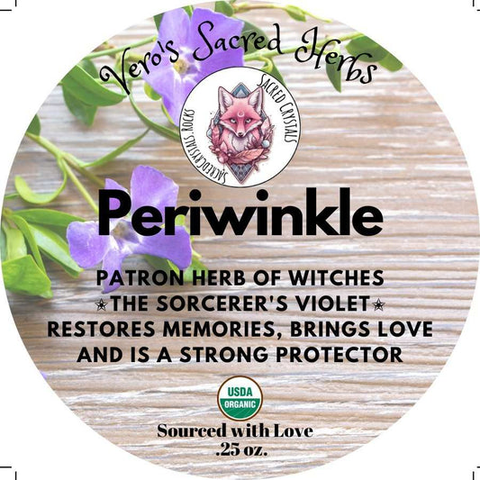 Herb Garden - Organic Periwinkle .25oz
