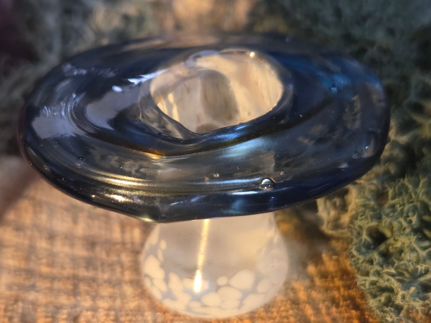 Handblown Glass Mushroom – Local Artisan Crafted