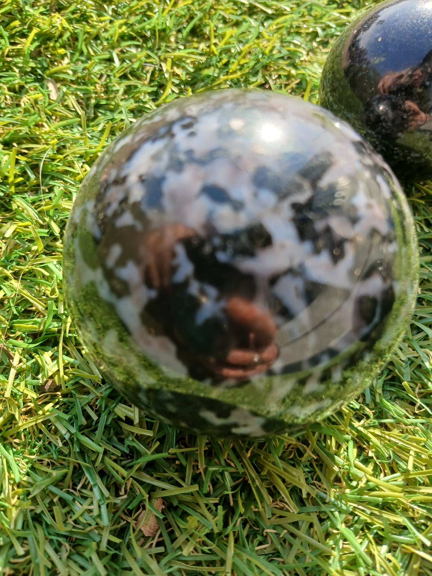 Indigo Gabbro Sphere