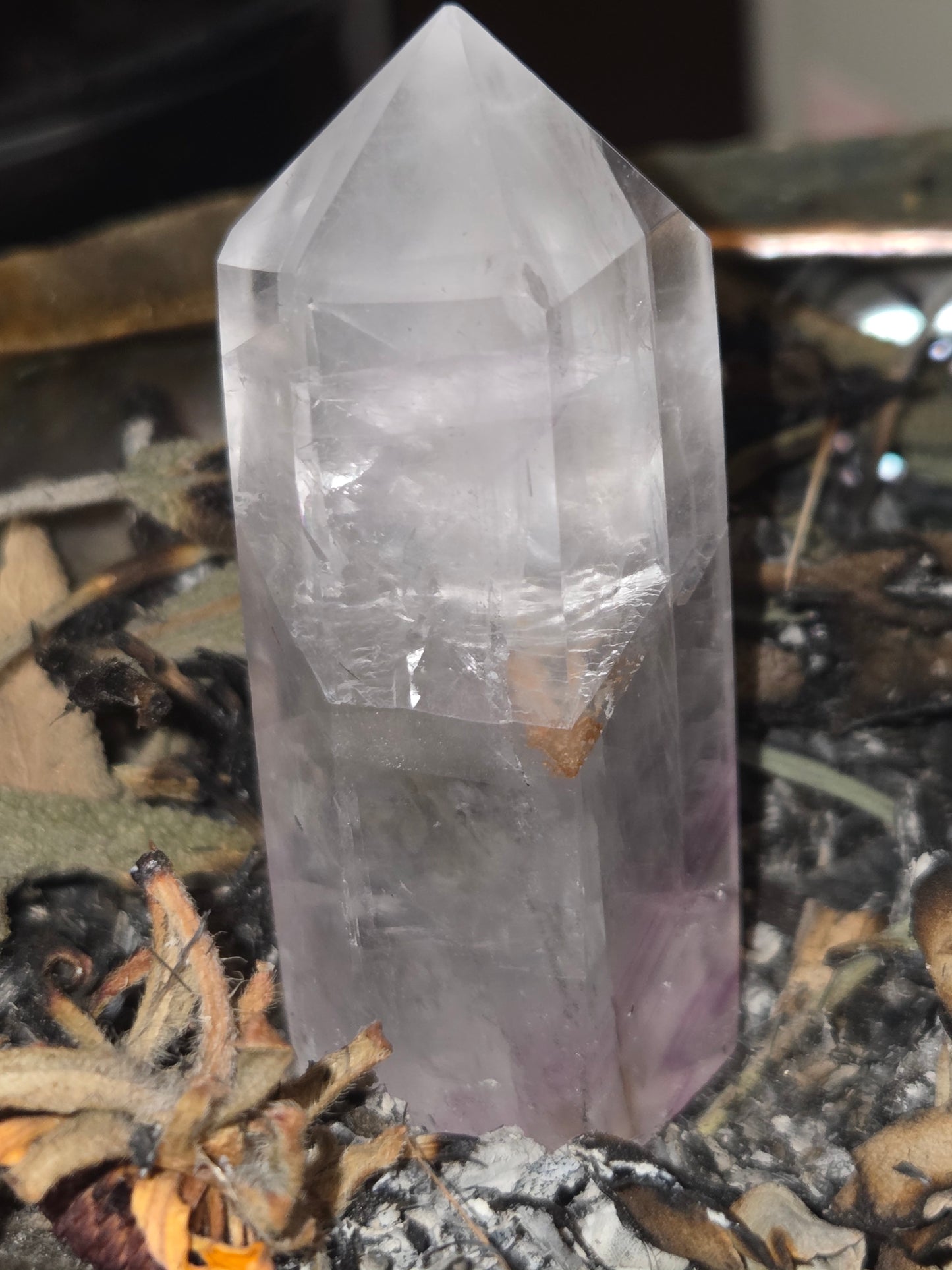 ✨ Fluorite Tower – 2.5" (Clarity • Cleansing • Focused Energy)