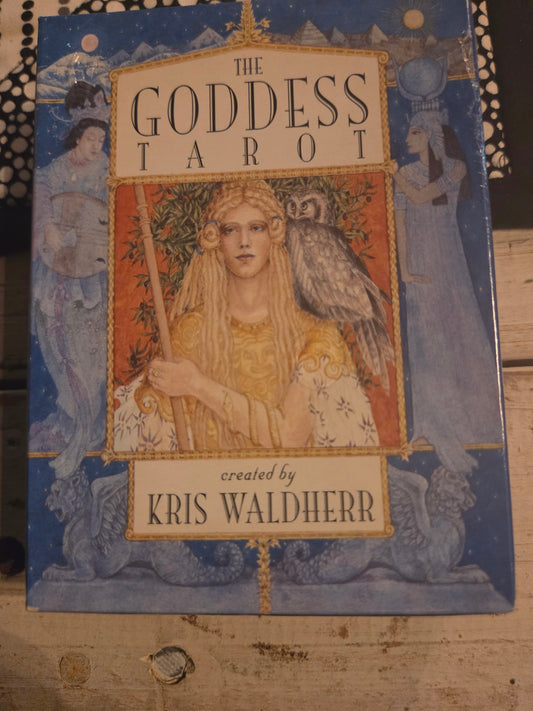 The Goddess Tarot – 78-Card Deck with Guidebook by Kris Waldherr ✨🌙🌸
