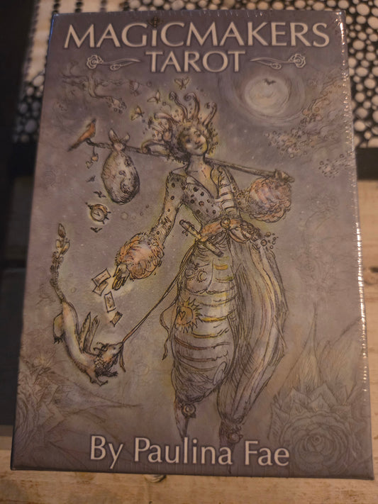 Magicmakers Tarot – 78-Card Deck with Guidebook by Paulina Fae ✨🦋🔮