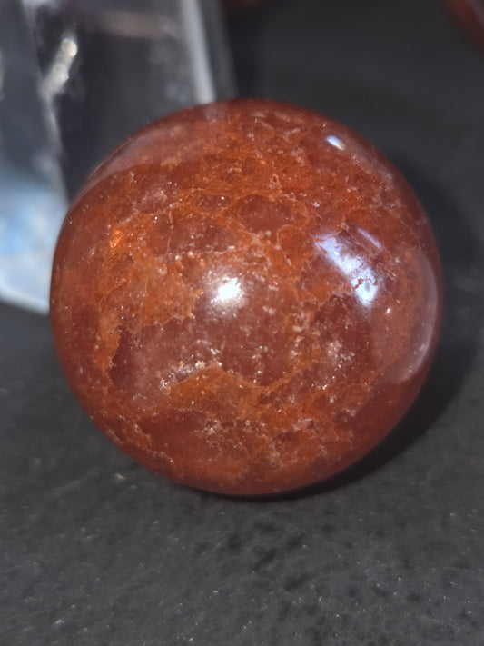 Strawberry Quartz Sphere – Love & Joy