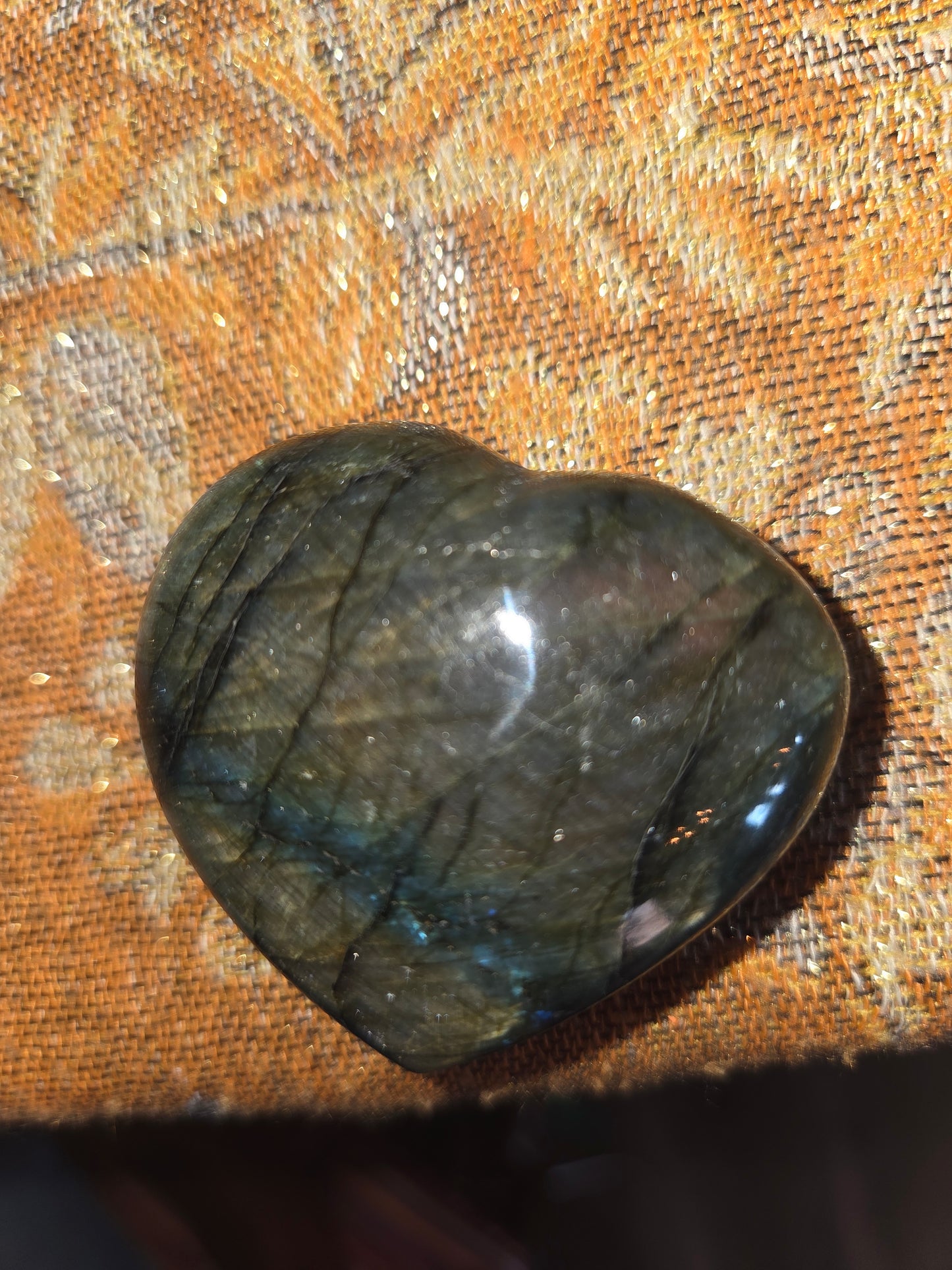 Labradorite Heart – Magic & Protection