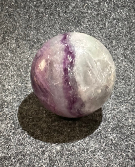 Calcite & Fluorite Sphere