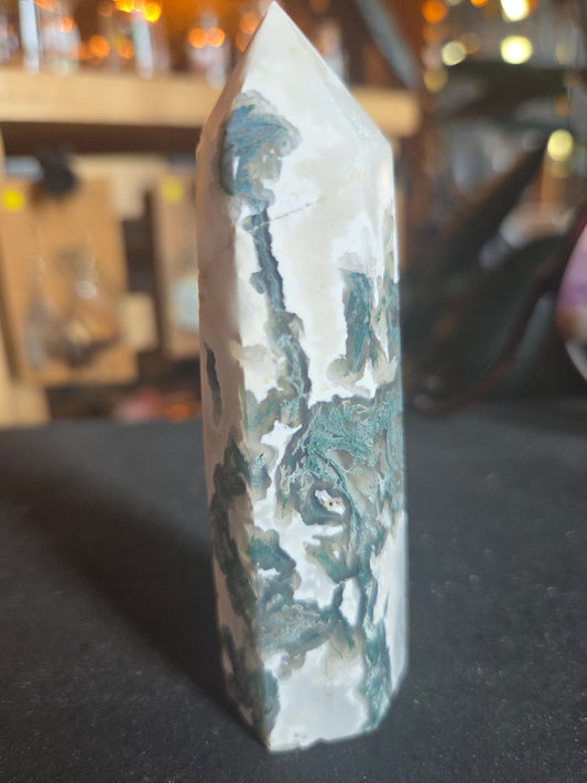 Moss Agate Tower – Growth & Grounding