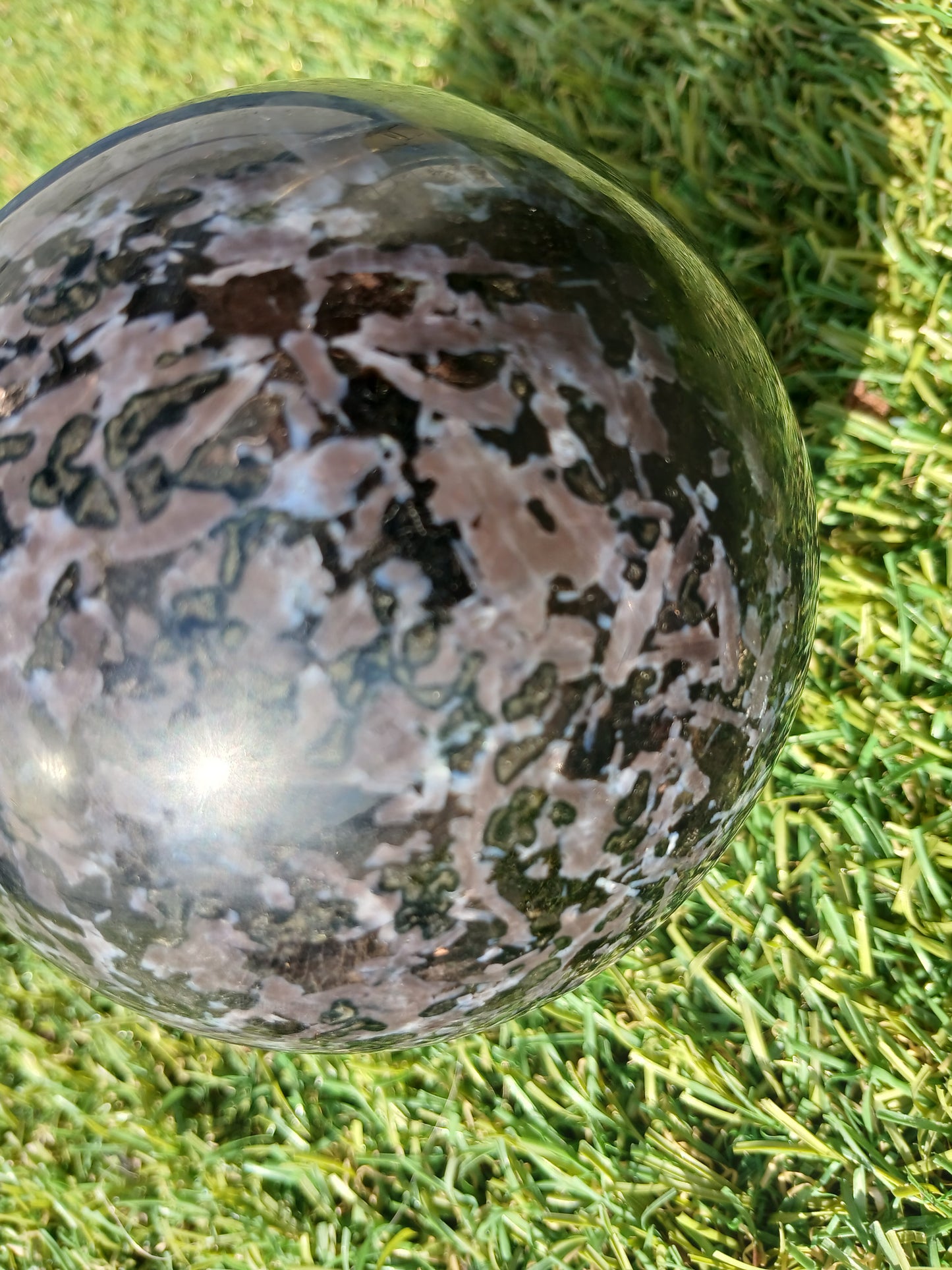 Indigo Gabbro Sphere