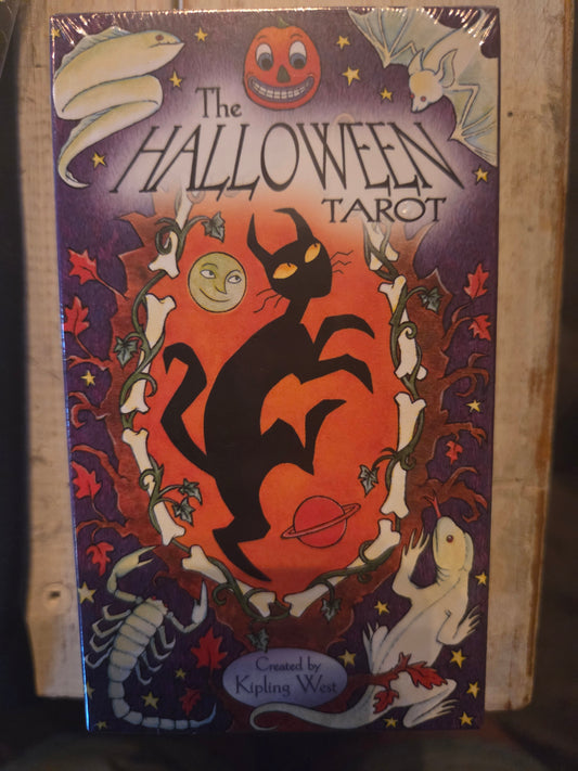 Halloween Tarot – Spooky 78-Card Tarot Deck for Divination & Fun 🎃🖤