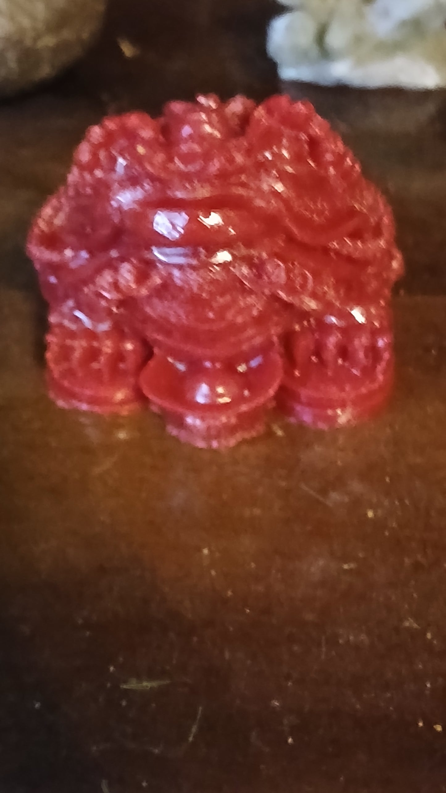 Cinnabar Carving