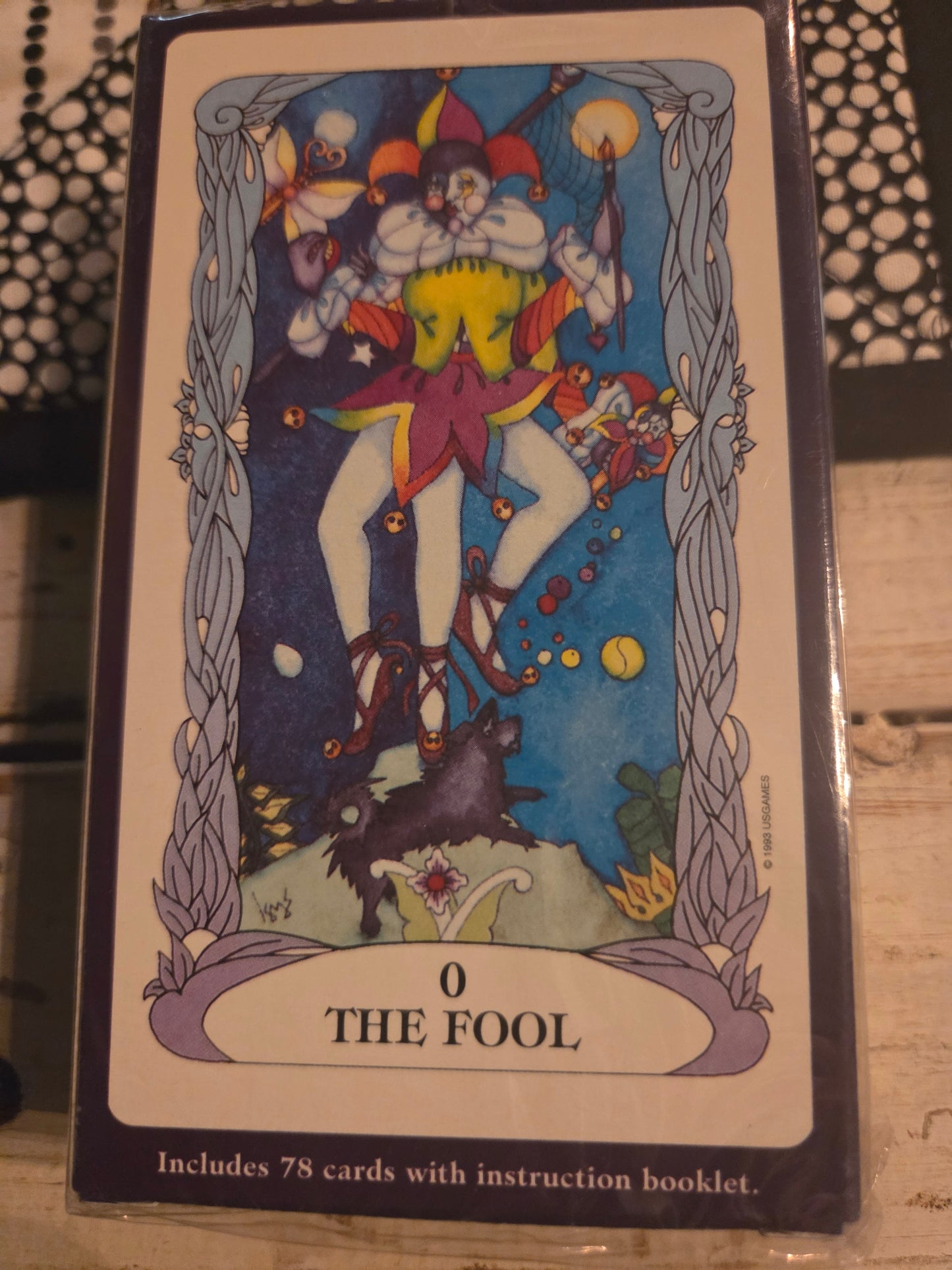 Tarot of a Moon Garden – Mystical 78-Card Tarot Deck with Guidebook 🌙🦋🐉