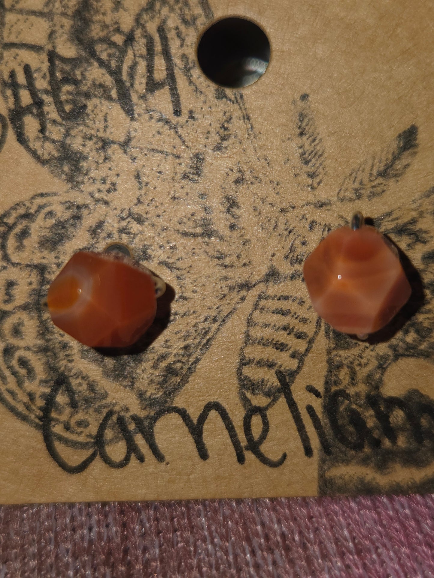 Moonlight Moth Handcrafted Wire-Wrapped Crystal Earrings