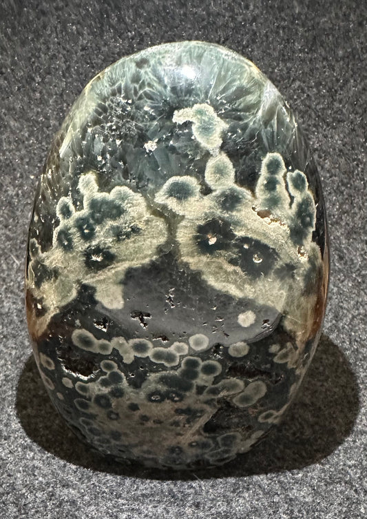 Kambaba Jasper Freeform with Druzy