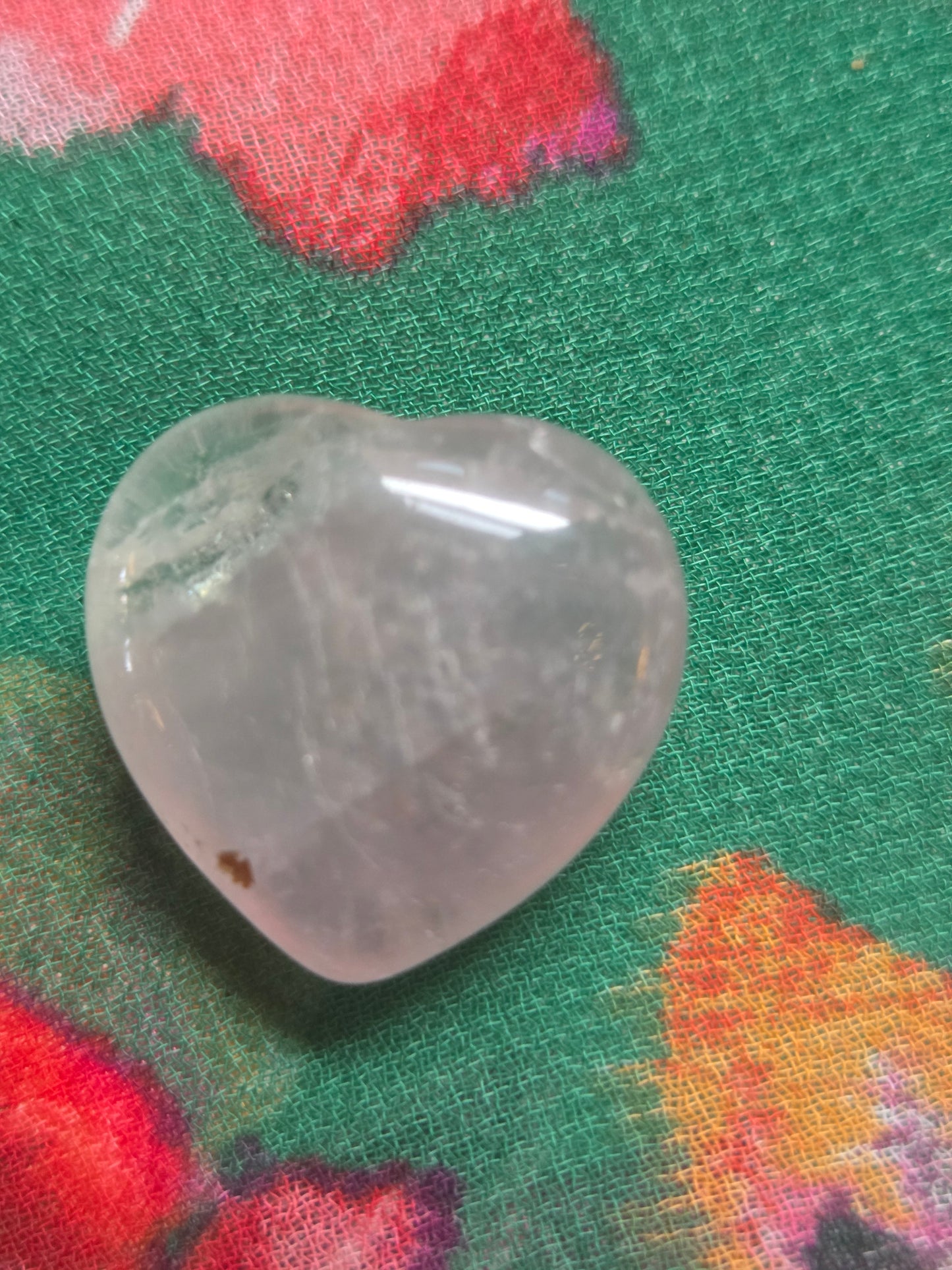 Mini Fluorite Hearts