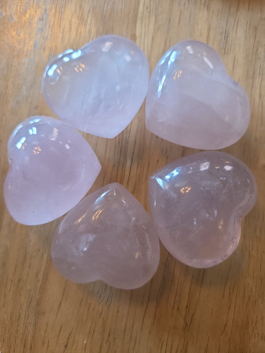Rose Quartz Heart – Love & Healing