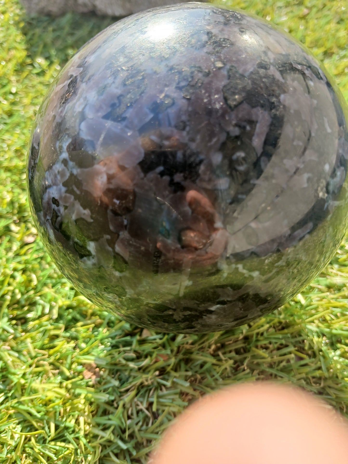 Indigo Gabbro Sphere
