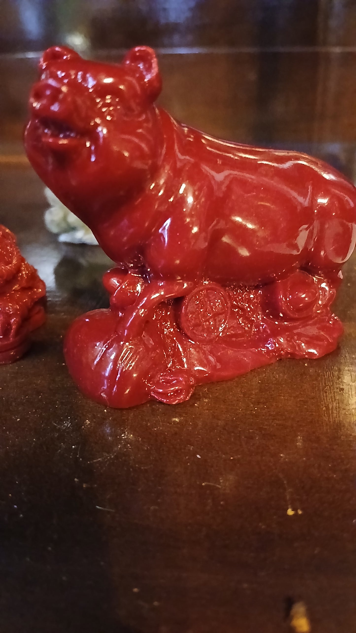Cinnabar Carving