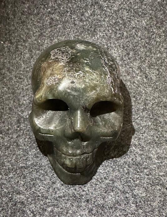 Labradorite Crystal Skull