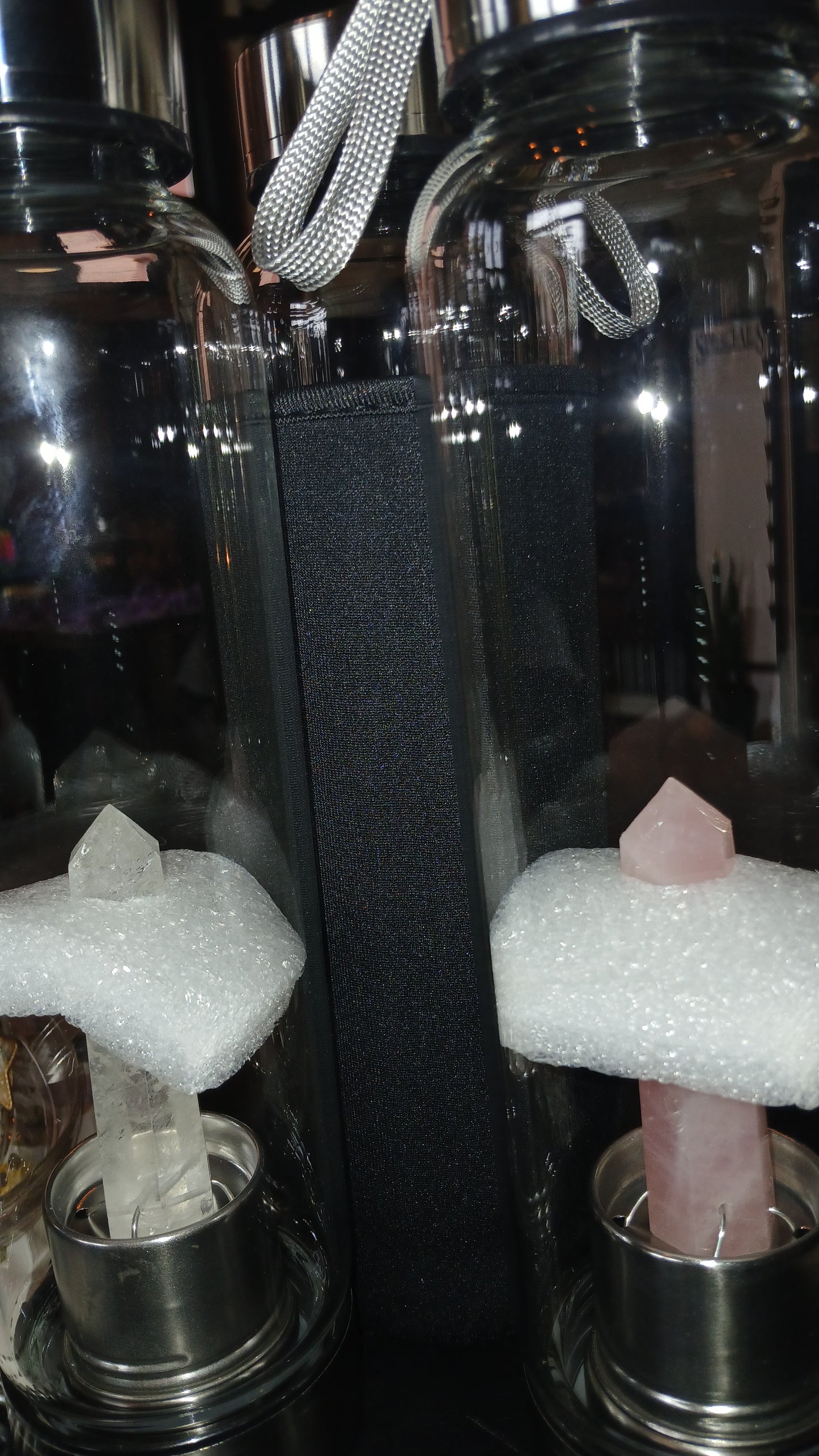 Crystal Infused Water Bottle