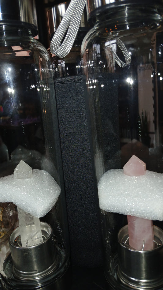 Crystal Infused Water Bottle