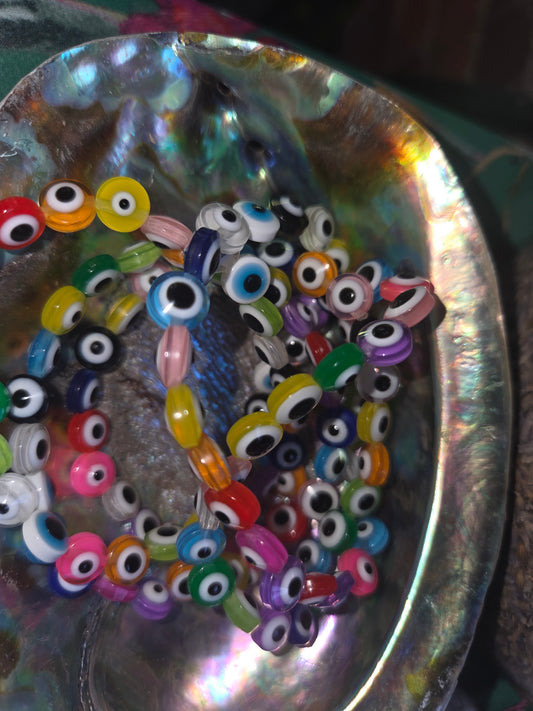 Multicolor Evil Eye Protection Bracelet – Good Luck & Positivity