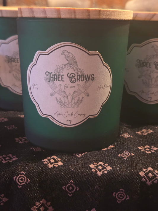 Hand-Poured Midnight Garden Candle – Locally Made Luxury Scent