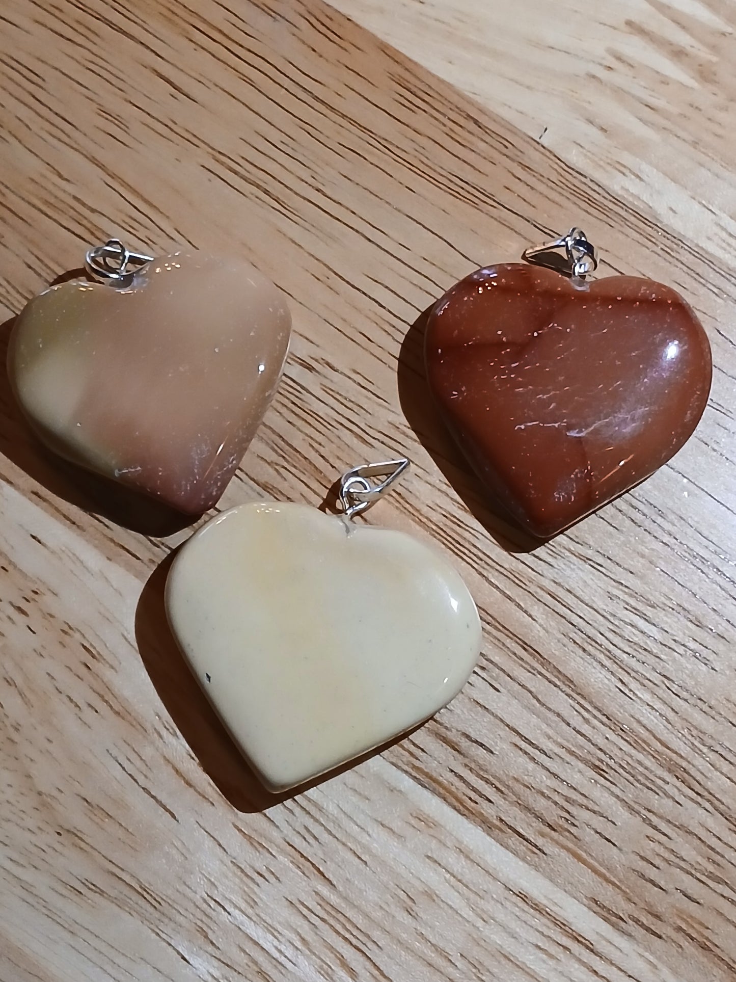 Mookaite Heart Pendant