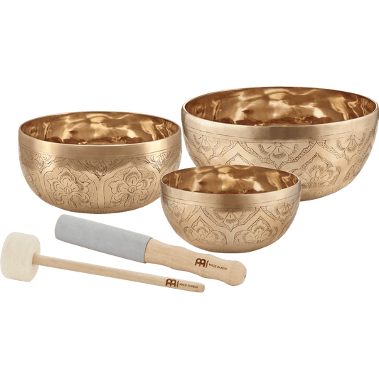 Special Engraved Therapy Metal Singing Bowls Set of 3 / 2400