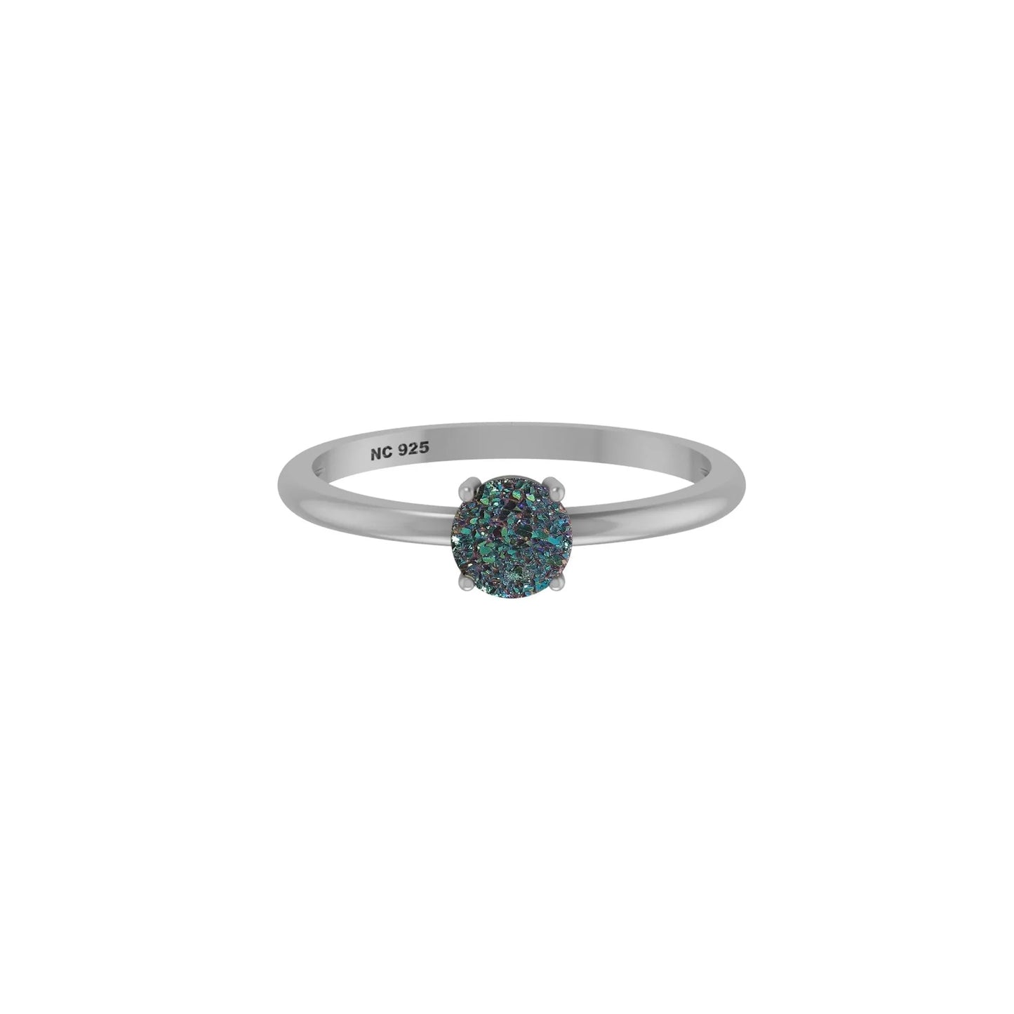 Titanium Druzy Ring $30.00