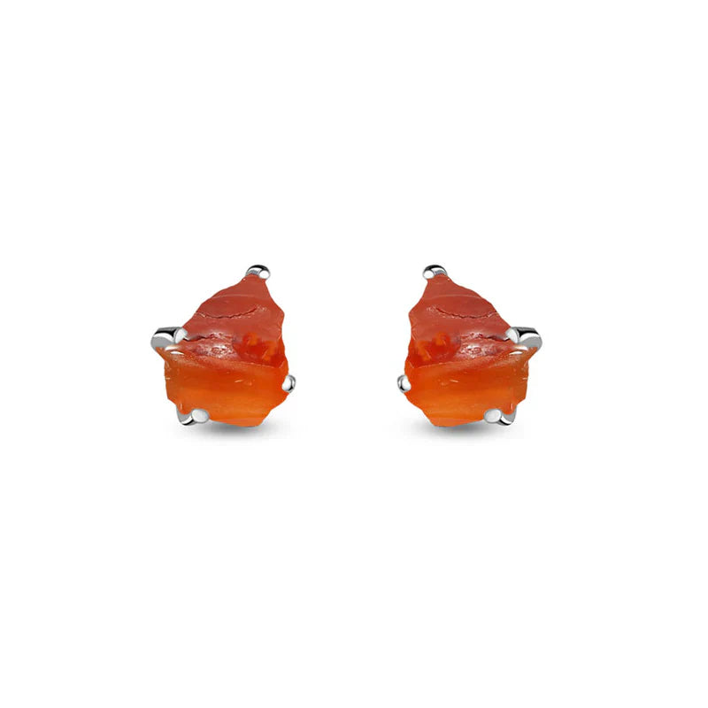 Carnelian Stud Earrings $20