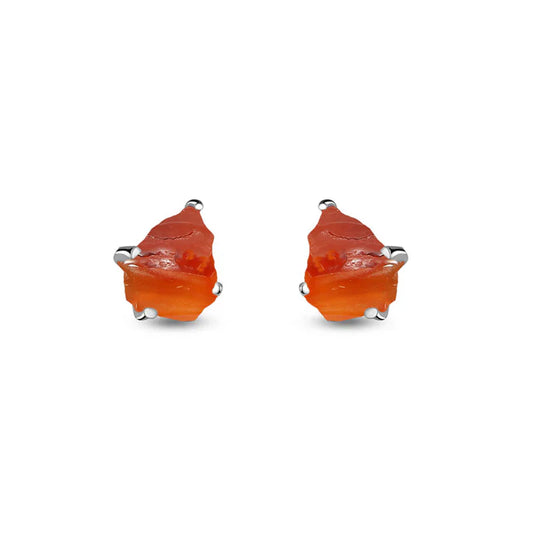 Carnelian Stud Earrings $20